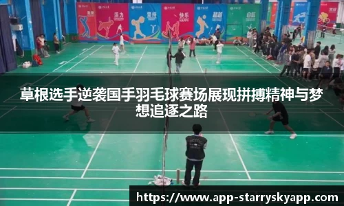 草根选手逆袭国手羽毛球赛场展现拼搏精神与梦想追逐之路